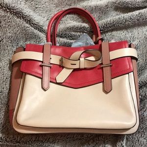 Reed Krakoff Tri-Color Boxer Tote